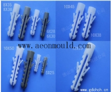 Plastic expansion screw mould4