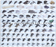 Plastic expansion screw mould7